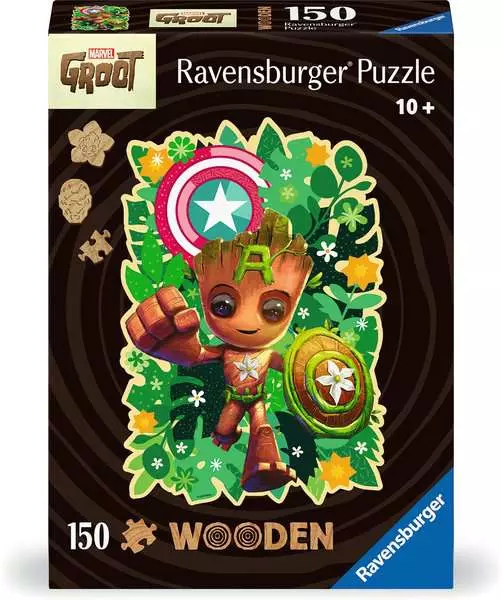 Ravensburger Wooden Puzzle - Groot 150 pièces